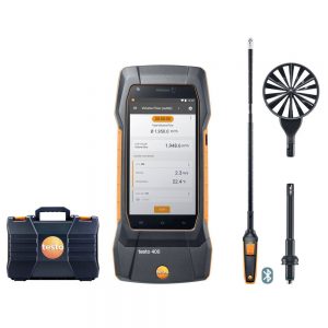 testo 400 set pentru viteza aerului cu sondă elice 16 Ø
