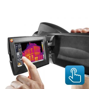testo 890 - Cameră de termoviziune (640 x 480 pixeli, focus manual/auto, laser, 1 lentilă la alegere)