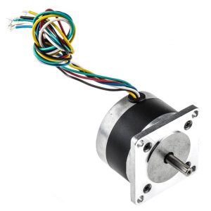 Motor pas cu pas hibrid RS PRO, 12V, diametru ax 6.35mm